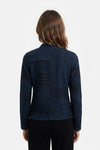 BlueBerry Italia - Striped Check Cord Jacket - 24100