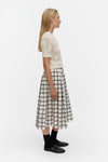 Marimekko Leikki Unikko Knitted Pullover in off white