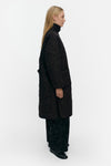 Marimekko - Kolppi Piirto Unikko Coat in black