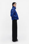 Marimekko - Taivos Unikko Coat in blue, dark blue