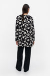 Marimekko - Kevät Unikko Jersey Tunic in black, off white