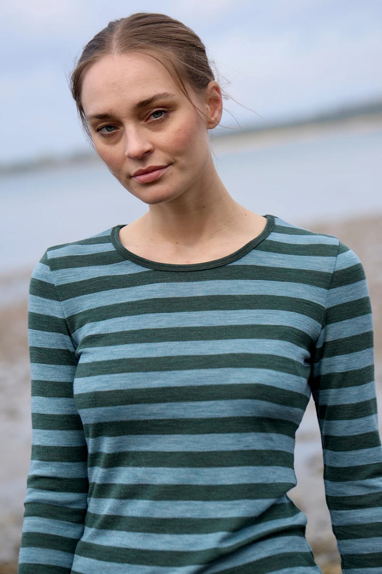 Jalfe - Shirt Wool Wide Stripes - 10988