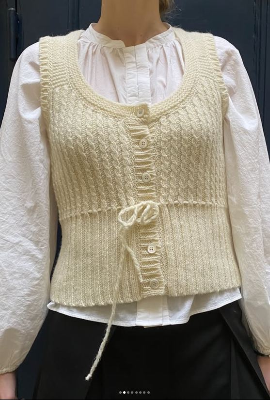 Nygardsanna - Cable Vest - 260237
