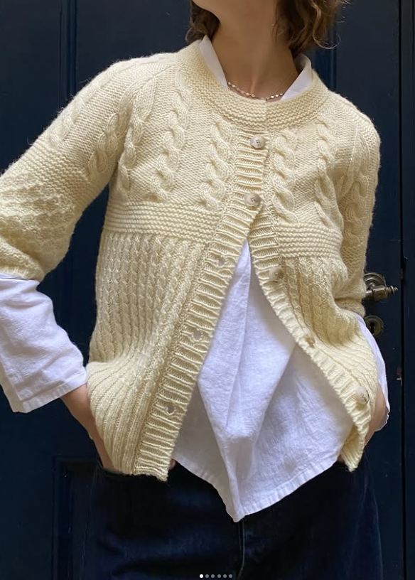 Nygardsanna - Cable Cardigan - 260238