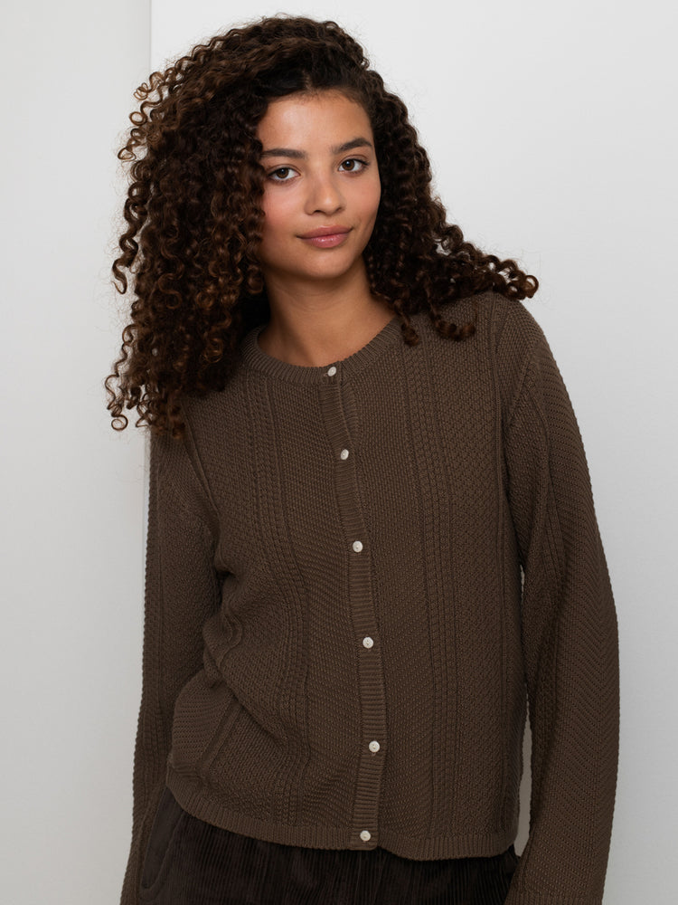 Serendipity Organic - Chevron Cardigan - 4597