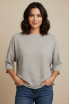By basics - Wide Boatneck Shirt - 4506
