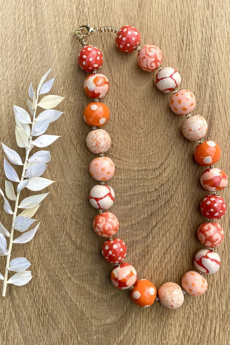 Kazuri - Candy Ting Ting - Orange