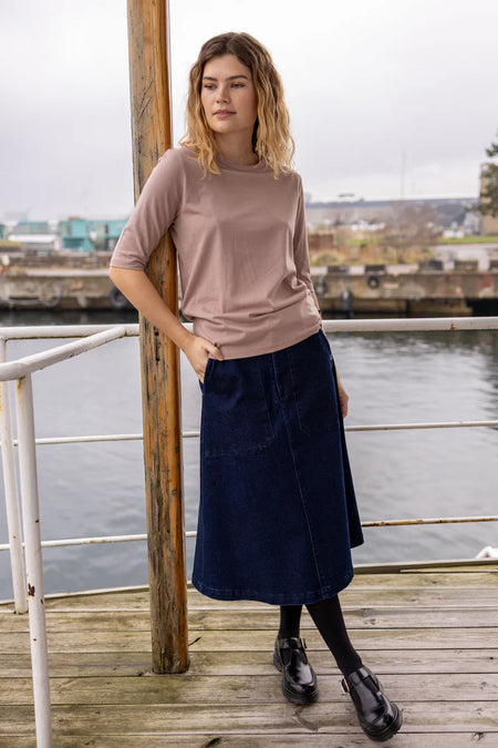 Danefæ - Danesweetie Denim Stretch Skirt