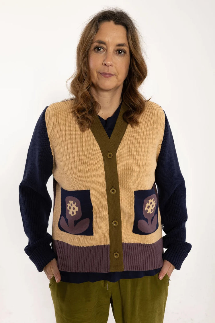 Danefæ - Danehilda Cotton Rib Cardigan
