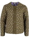 Danefæ  - Daneland AOP Thermo Jacket Olive LILFLUFFERS