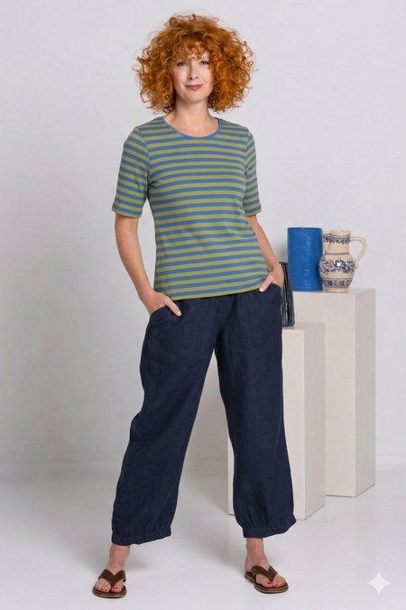 Heidekonigin - Stripe Shirt - 10131