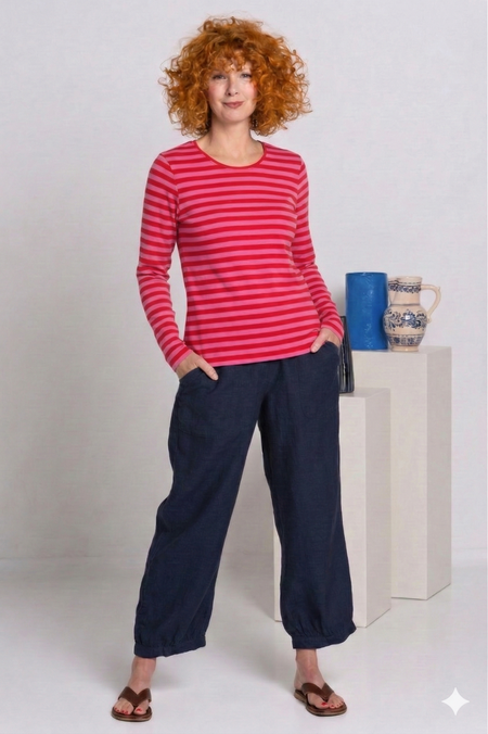 Heidekonigin - LS Stripe Shirt - 10130