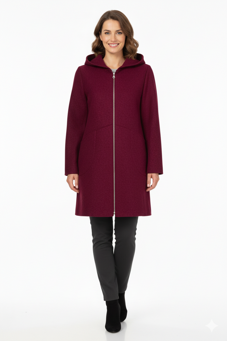 Heidekonigin - Jacket With Hood Walk - 41907