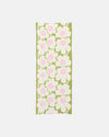 Marimekko Fiore Unikko Scarf in off white, green, light pink