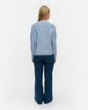 Marimekko Pulputus Unikko Knitted Pullover in blue