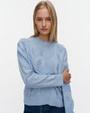 Marimekko Pulputus Unikko Knitted Pullover in blue