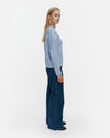 Marimekko Pulputus Unikko Knitted Pullover in blue