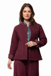 Zen Ethic - Nancy Quilted Jacket Velvet- VM4731