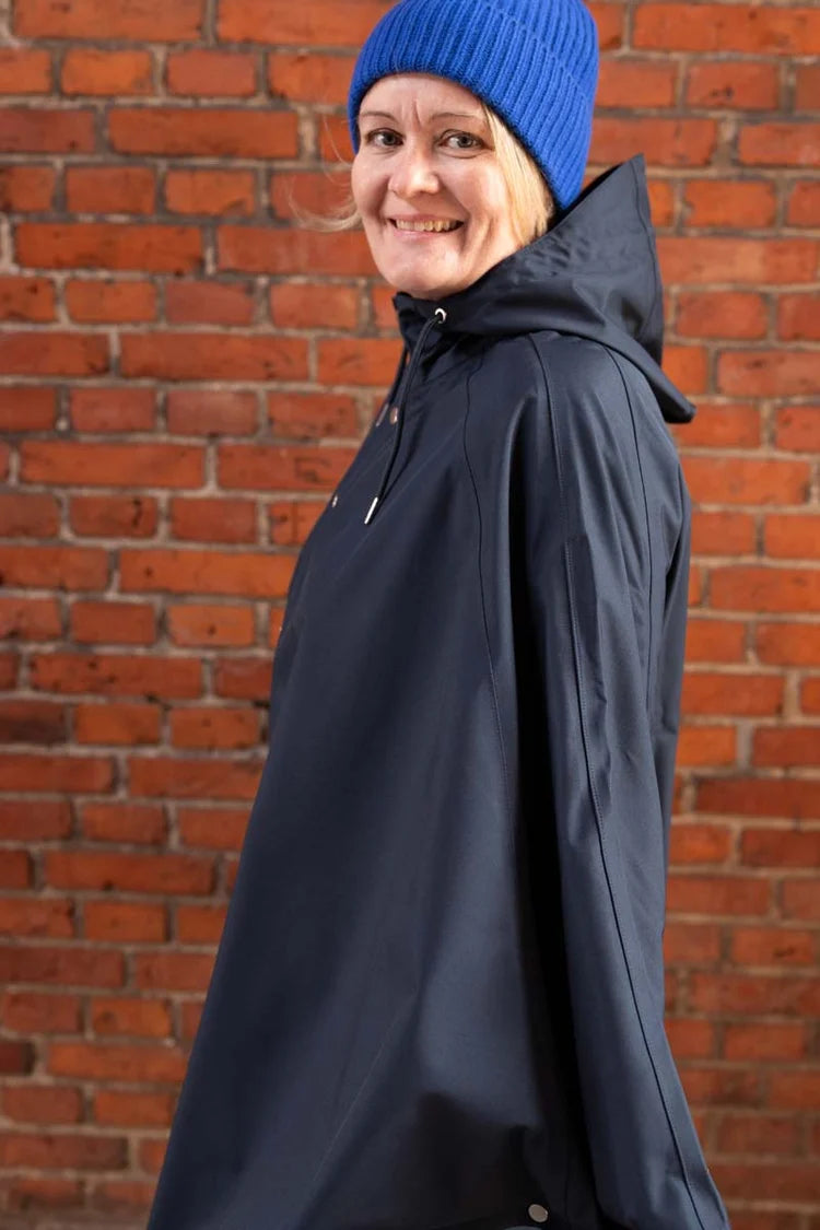 Danefæ - Danerain Poncho Navy