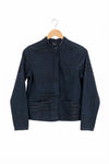 BlueBerry Italia - Striped Check Cord Jacket - 24100