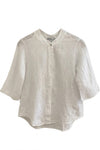 BlueBerry - Embroidered Shirt w/ Collar