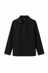 BlueBerry Italia- Gabardine Pocket Jacket - 26341
