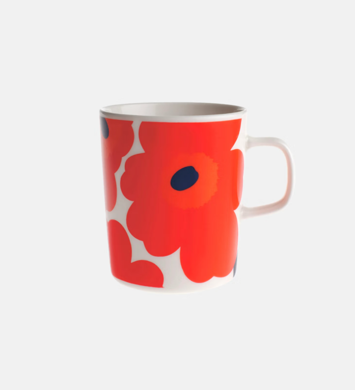Marimekko - Oiva / Unikko Mug 2.5 dl