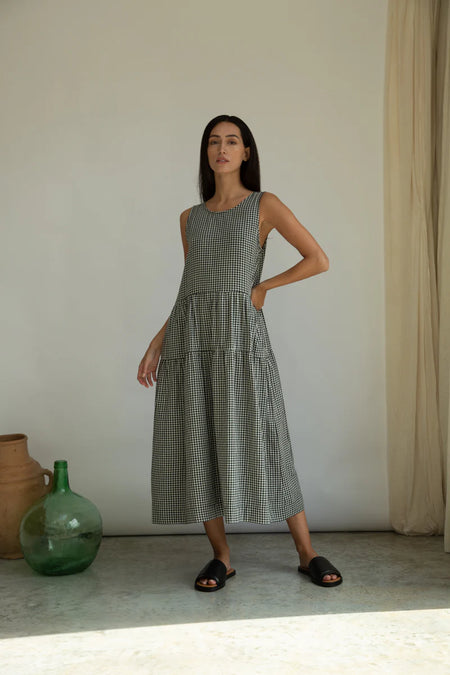 Beaumont - Dress Gingham - Kyra Cay