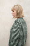 Serendipity- Alpaca Pattern Sweater - W132