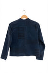 BlueBerry Italia - Striped Check Cord Jacket - 24100
