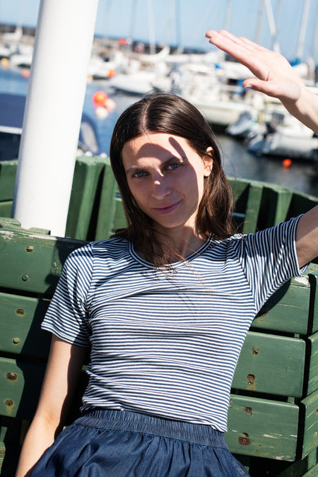 Serendipity - Short Sleeve Stripe - M113