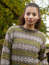 Serendipity - Alpaca Pattern Sweater - W733