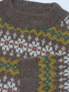 Serendipity - Alpaca Pattern Sweater - W733
