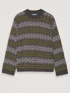 Serendipity - Alpaca Pattern Sweater - W733