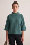 By Basics - Sweat with Wide 3/4 Sleeve - 14020