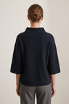 By Basics - Sweat with Wide 3/4 Sleeve - 14020