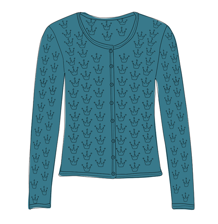 Heidekönigin - Cardigan Ajour Crown - 37564