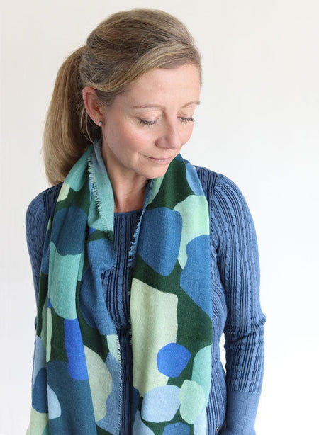 Djian -Wool Scarf Dots - 5043