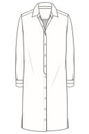 OWN - 13021 Shirt Dress Long Sleeve